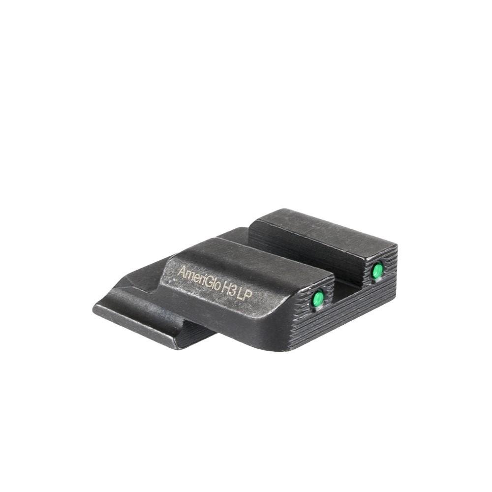 AmeriGlo SW-875R 2-Dot Tritium Rear Sight for S&W M&P Green/Black - Ameriglo