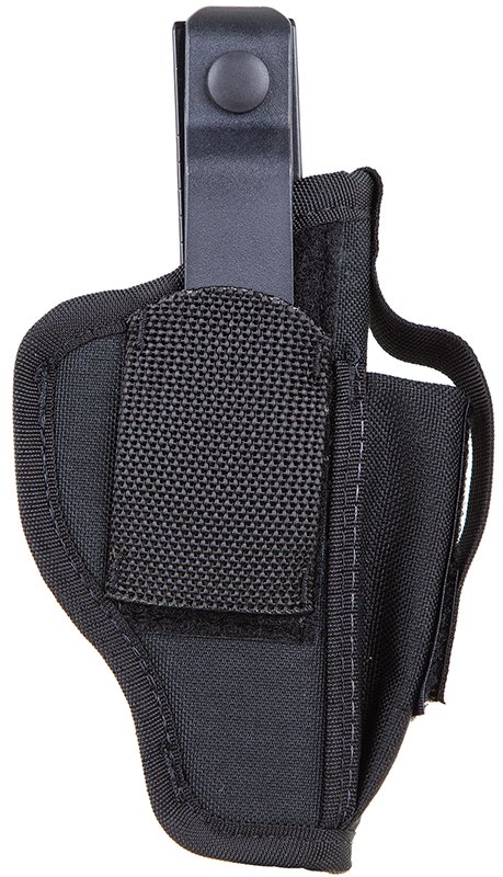 Blackhawk 40AM01BK Ambidextrous Holster, Nylon, IWB/OWB Style, Size 01, Medium Autos, 3-4 inch Barrel, Matte Black - Blackhawk - BLACK