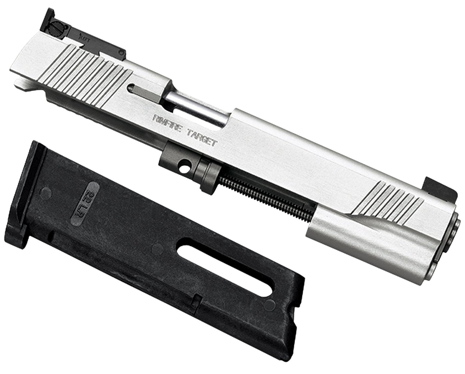 Kimber Mfg.Inc 1100044 1911 Rimfire Target Conversion KIT Silver 10Rd