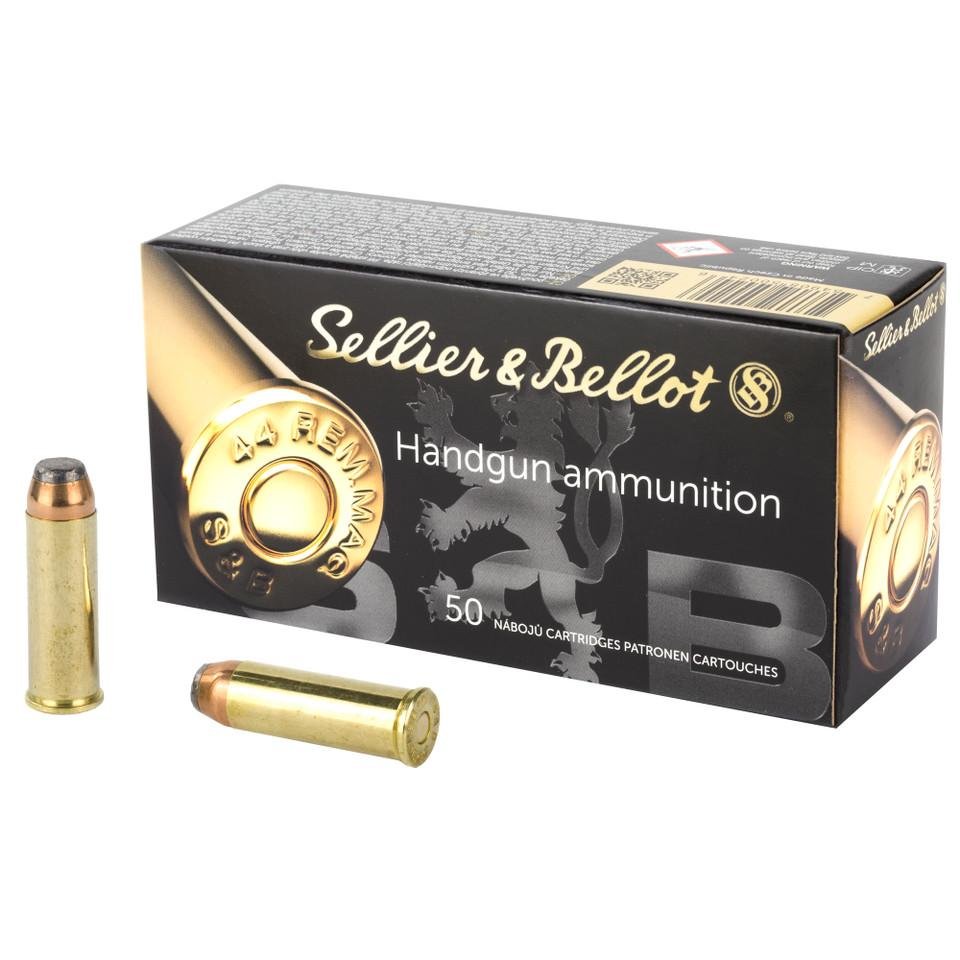 Sellier & Bellot SB44A 44 Remington Magnum 240 gr Soft Point 50 Rounds
