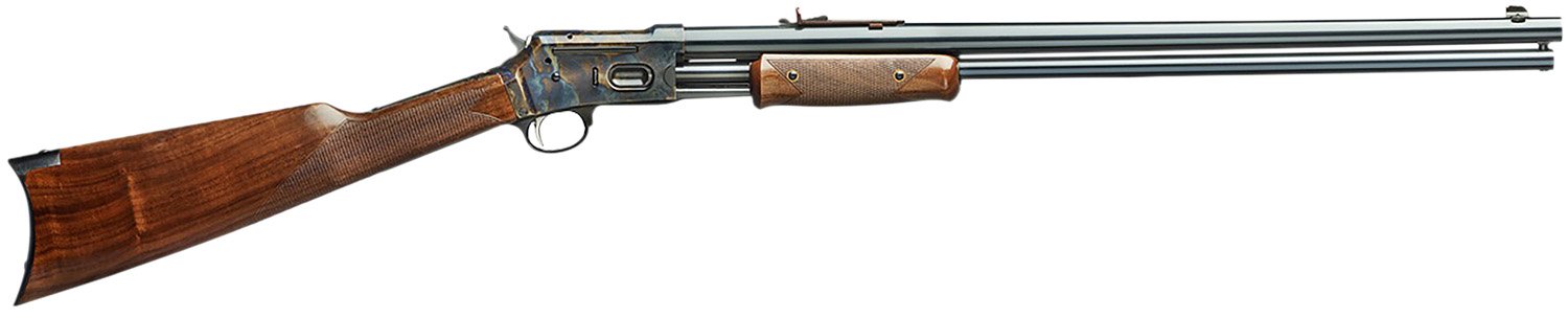 Pedersoli 010V935045 Silver Spur 45Colt 24" Wood/Case Color Finish - PEDERSOLI - 45 COLT (LONG COLT)