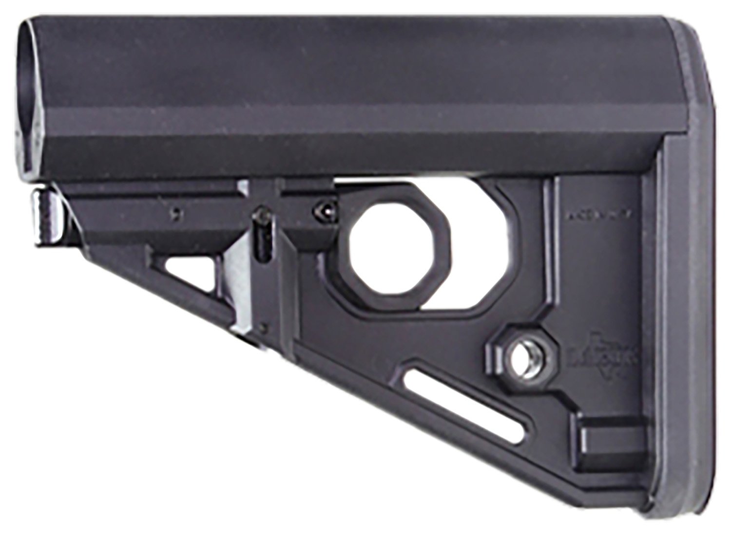 LaRue Tactical LT800BLK RAT Black Polymer Stock for AR-15 - LARUE