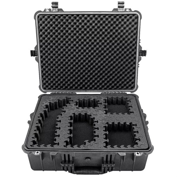 EYLAR 24" X-LARGE HARD CASE EQUIPPED W/RAGAR FOAM INSERTS BLACK