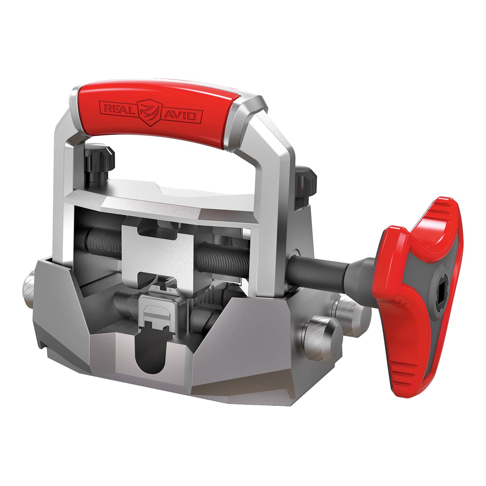 Real Avid AVMSP Master Sight Pusher Gray/Red Ergonomic Handgun Tool - Real Avid