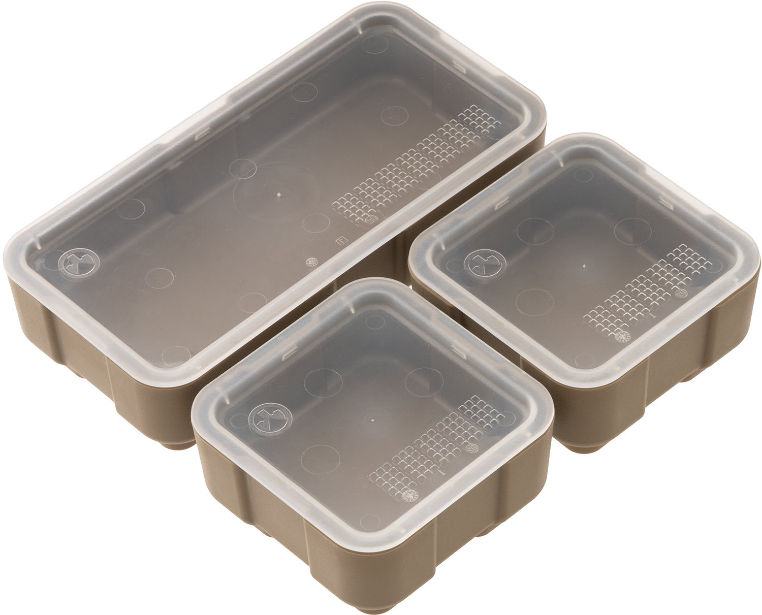 Magpul DAKA 2x4 2x2 Flat Dark Earth Storage Bins (MAG1389FDE) - Magpul Industries - DAKA
