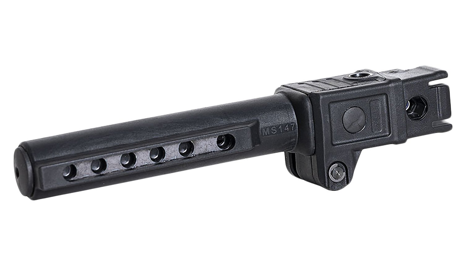 NcStar VG147 AKM Folding Mil-Spec Buffer Tube Black QD Sling Mounts - NcSTAR