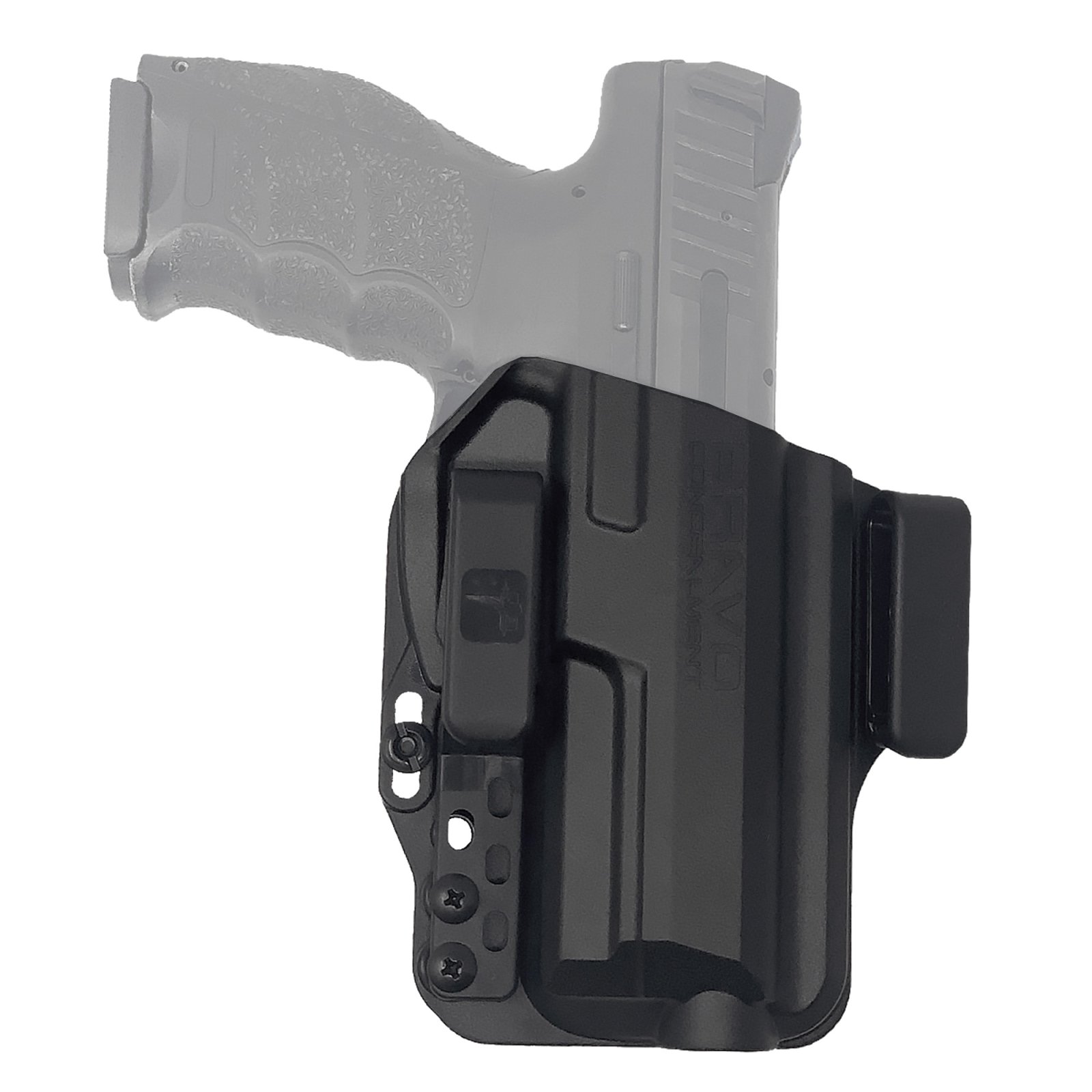 Bravo Concealment BC20-1008 IWB Holster, HK VP9, Right Hand, Black, Polymer - Bravo Company Manufacturing