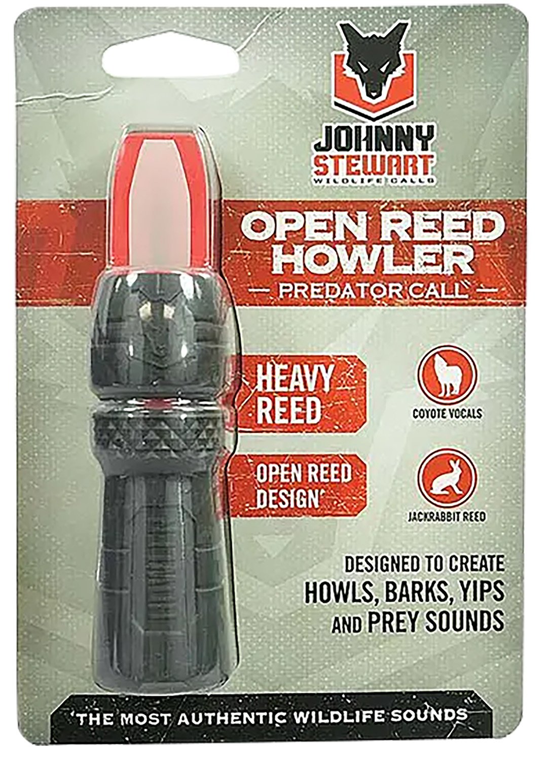 Buy Johnny Stewart Open Reed Howler Predator Mouth Call online