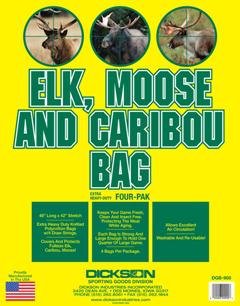 DICKSON DGB900 Elk Moose Caribou Pack 48' x 42" Stretch 4-Pack