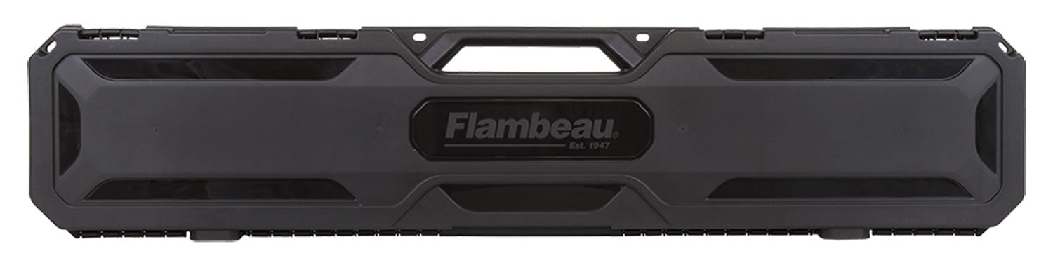 Flambeau 6448SC Express Gun Case 48" Black Polymer with Foam Lining