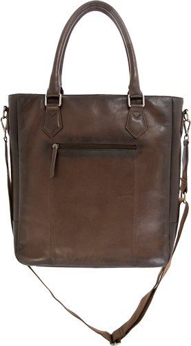 Cameleon 49308 Smith & Wesson Flat Tote Concealed Carry Purse Dark Brown - Cameleon