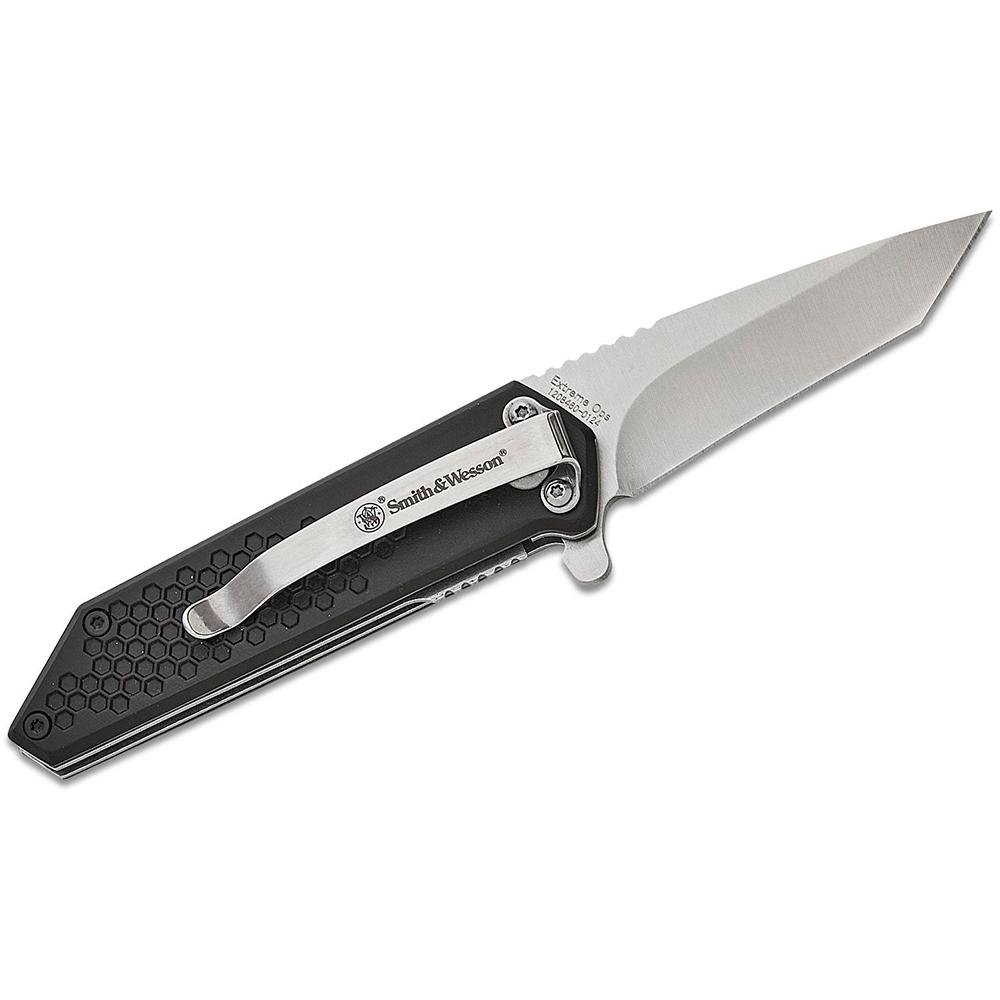 Smith & Wesson 1206286 Extreme Ops Spring Assist Tanto Knife 2.5" Blade - Battenfeld Technologies