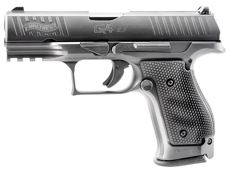 Walther 2830019 Q4 Match Steel Frame 9MM 4" 15rd (3 Mags)
