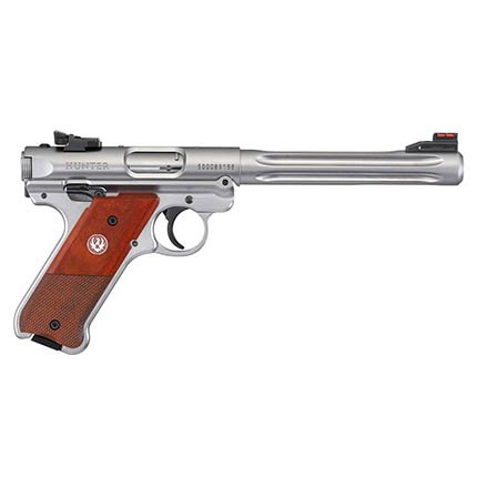 Ruger Mark IV Hunter 22 LR 10+1 6.88" Stainless Fluted Bull Barrel - Ruger - 22 LR