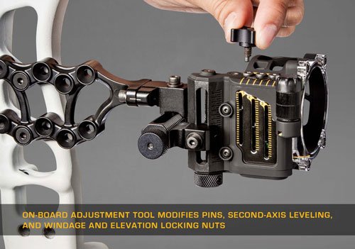 Trophy Ridge AS903 Fix Series Sight Black 3-Pin .019 RH - Trophy Ridge