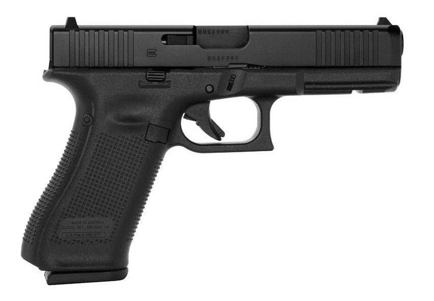 Glock PV1750201 G17 V 9mm 4.49" nDLC Semi-Auto Pistol - Glock - 9mm Luger (9x19 Parabellum)