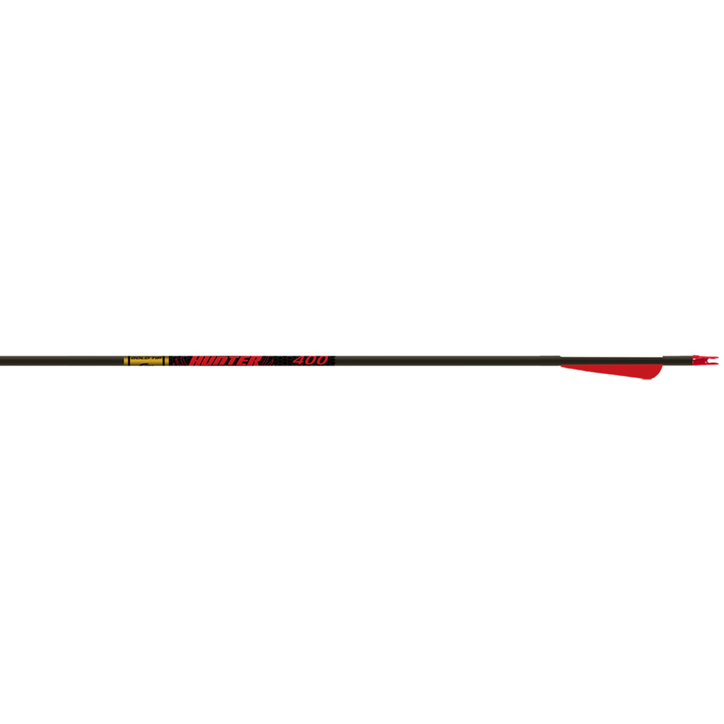 Gold Tip HUN340A46 Hunter Arrows 340 Spine 4in Vanes 6-Pack