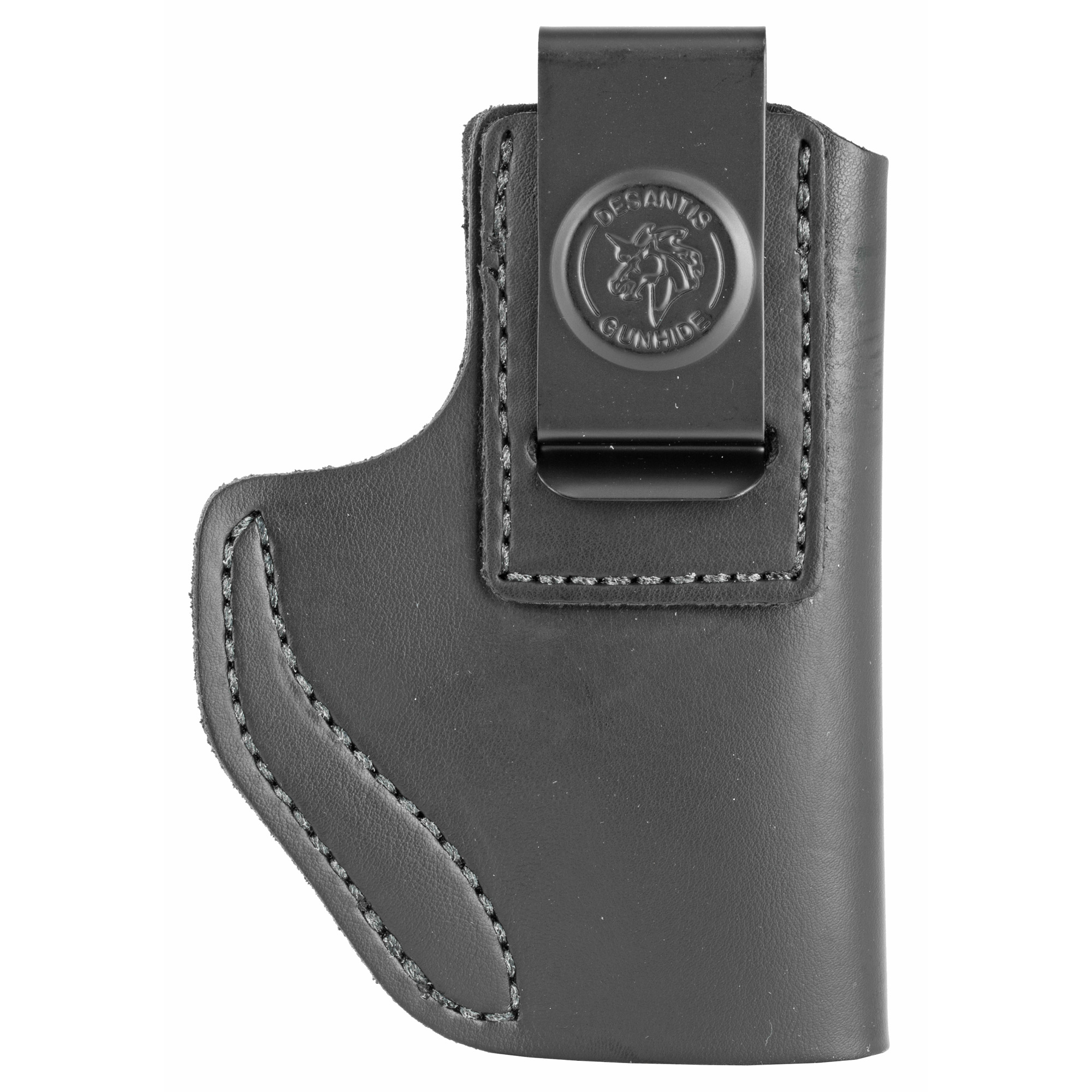 DeSantis 031BAD9Z0 Insider IWB Holster RH Leather for Glock 42/43 Black