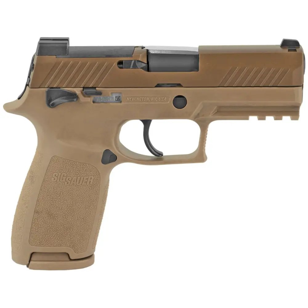 Sig Sauer P320 M18 9mm Luger 3.9" Barrel Coyote PVD Finish Stainless Steel - Sig Sauer - 9MM