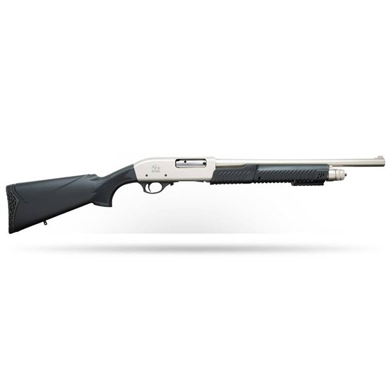 CDLY 301 12GA 18.5 MC3 Tactical Pump Nickel Shotgun