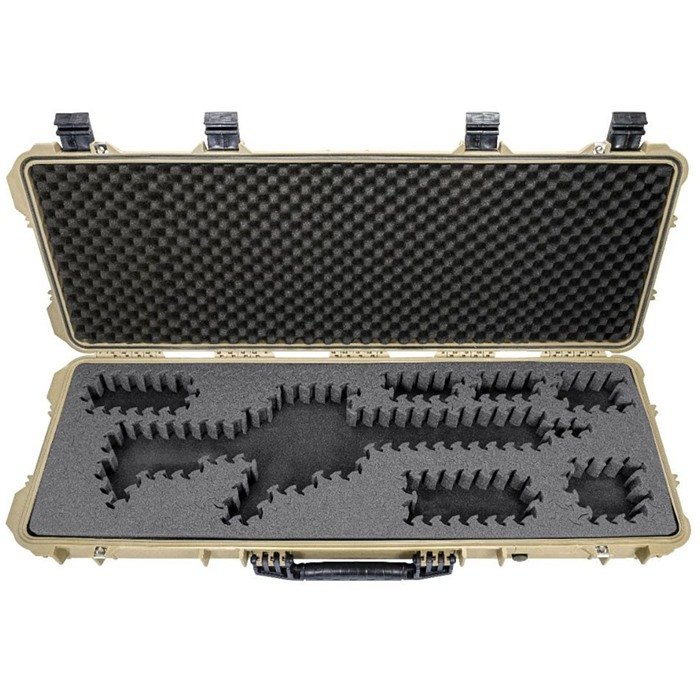 EYLAR 44" HARD RIFLE CASE W/RAGAR FOAM INSERT TAN - EYLAR