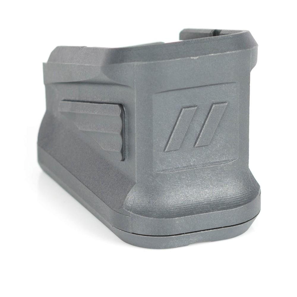 ZEV Technologies Polymer Basepad Glock 17 Gray, +5 Capacity 9mm, +4 Capacity .40 cal - Model BPADG175GRY