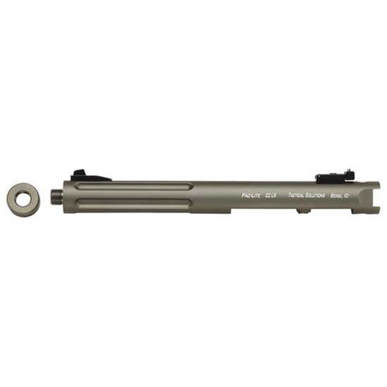 Tactical Solutions Barrel Pac-lite 22 Lr 6" Ruger Mk1-3 Odg Flutes