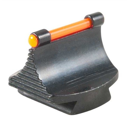 .500" Fiber Optic Glow 50-W Front Sight Steel Orange - Marble Arms