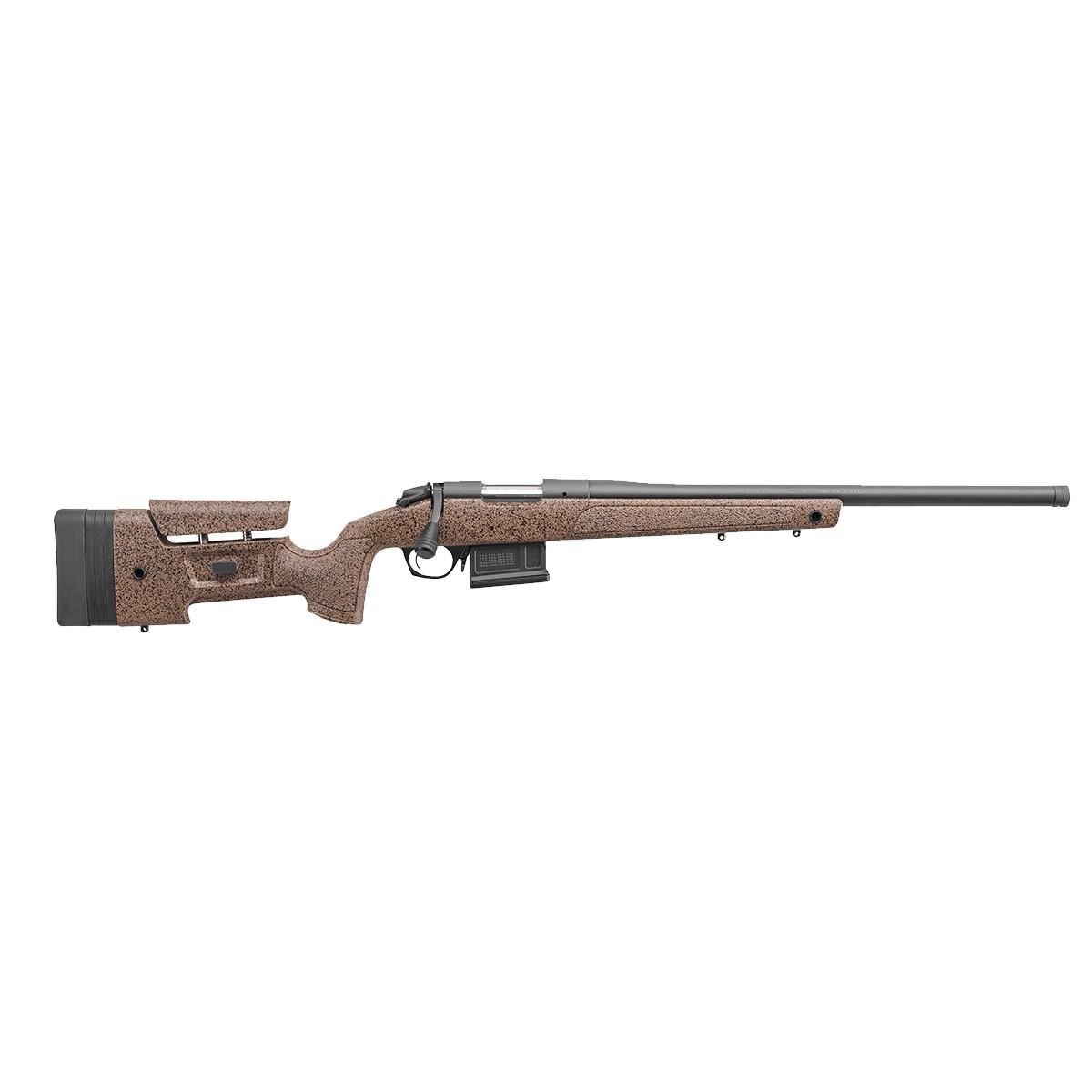 Bergara B14S354C B-14 HMR 22-250 Rem 5+1 24" Threaded Barrel Graphite Black Cerakote Black Speckled Brown Stock - Bergara - 22-250