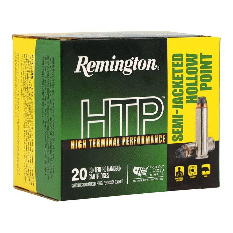 Buy Remington Ammunition 22239 HTP 357Mag 180gr Semi Jacketed Hollow Point... online