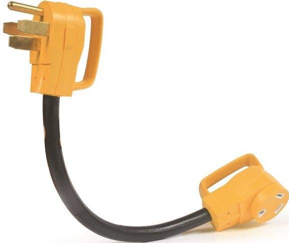 Buy CAMCO 55173 PowerGrip Dogbone Adapter Easy-Grip 50A Male-30A Female 18ft online
