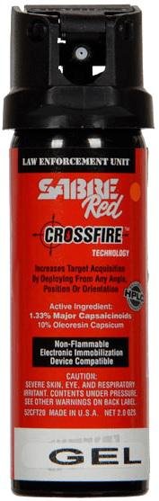 SABRE 52CFT20-GEL 2.0oz Gel 15-20ft Range 12x1s Bursts MK-3.5