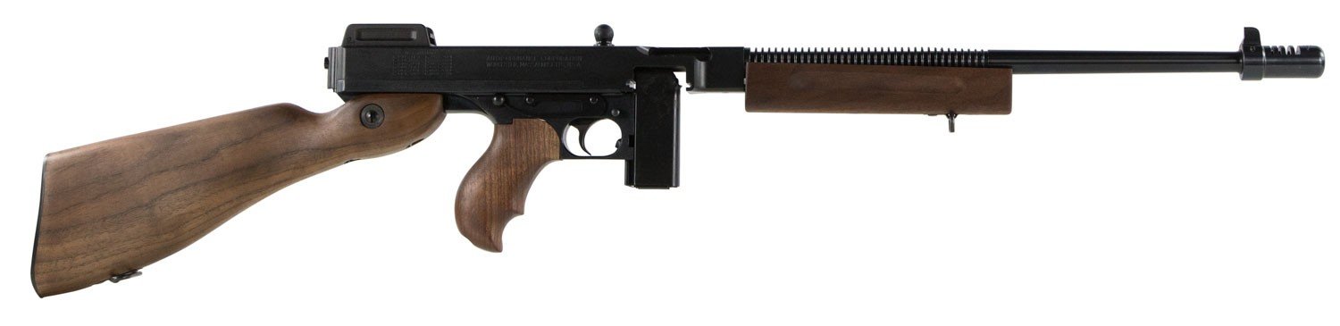 Thompson T110SH 1927A-1 Deluxe 45 ACP Caliber with 18" Barrel 10+1... - Auto-Ordnance - 45 ACP