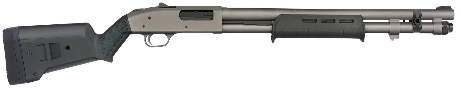 Mossberg 50797 590A1 12 Gauge Shotgun 8+1 Magpul Stock Tungsten Grey