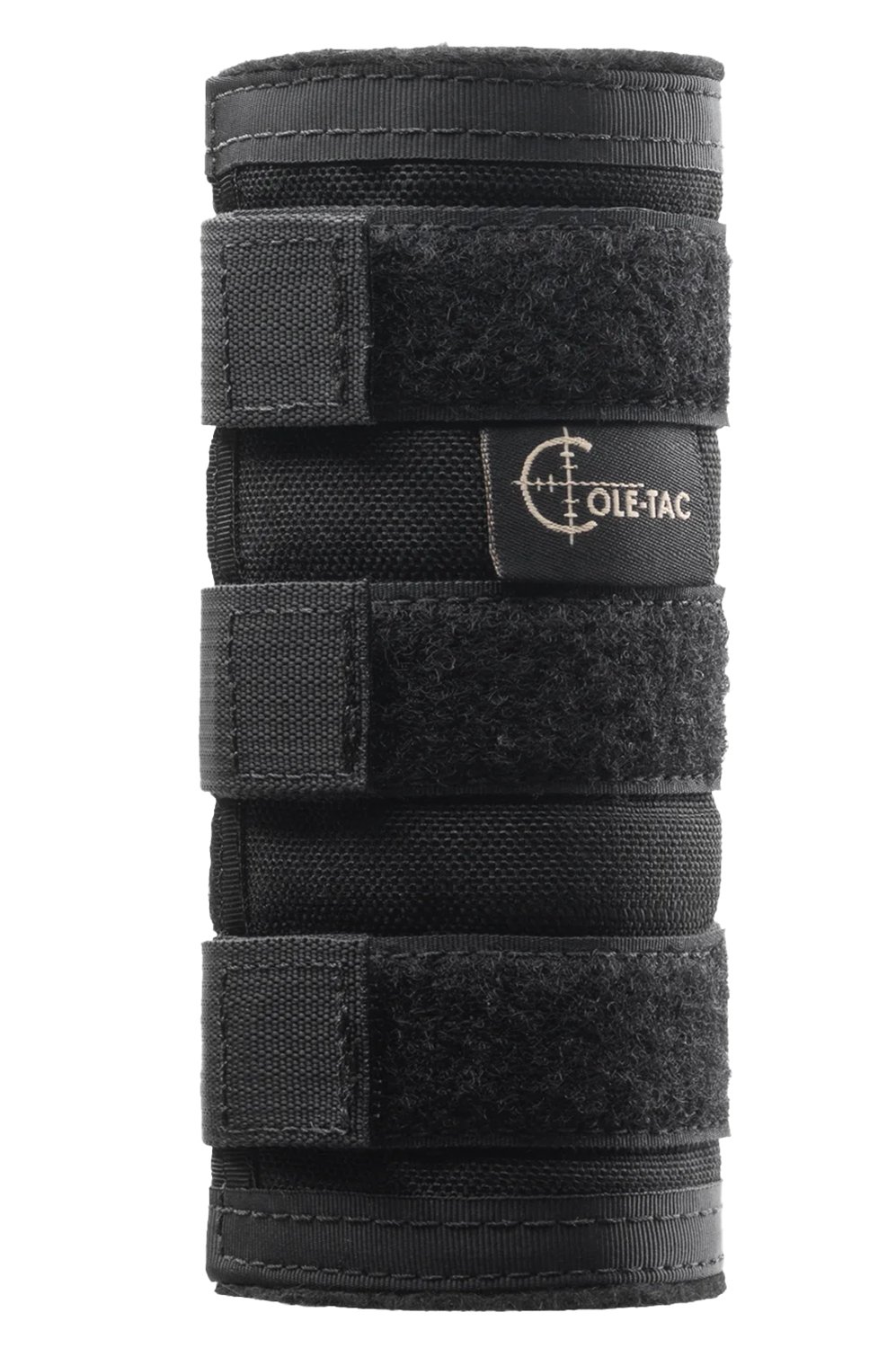 Cole-TAC HTP Cover 7.5" Black Suppressor Cover, 1-2" Size, 3000 Degrees F Resistant, Full Auto Suitable - Cole-TAC - 7.50"