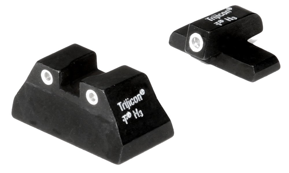 Trijicon 600268 Bright & Tough Night Sights Green-Tritium White Outline... - Trijicon - STEEL