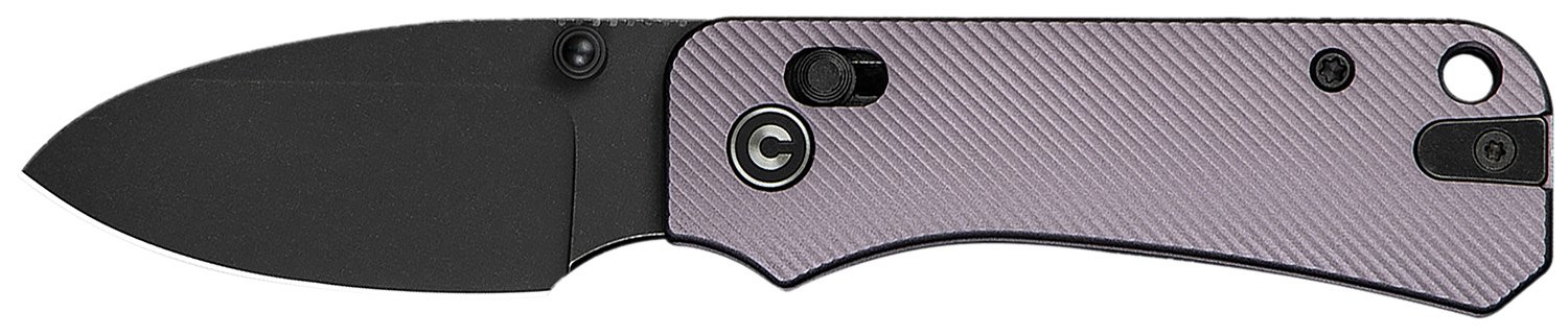 Civivi C23074-2 Baby Banter 2 Knife, 2.34" Nitro-V Blade, Purple Handle