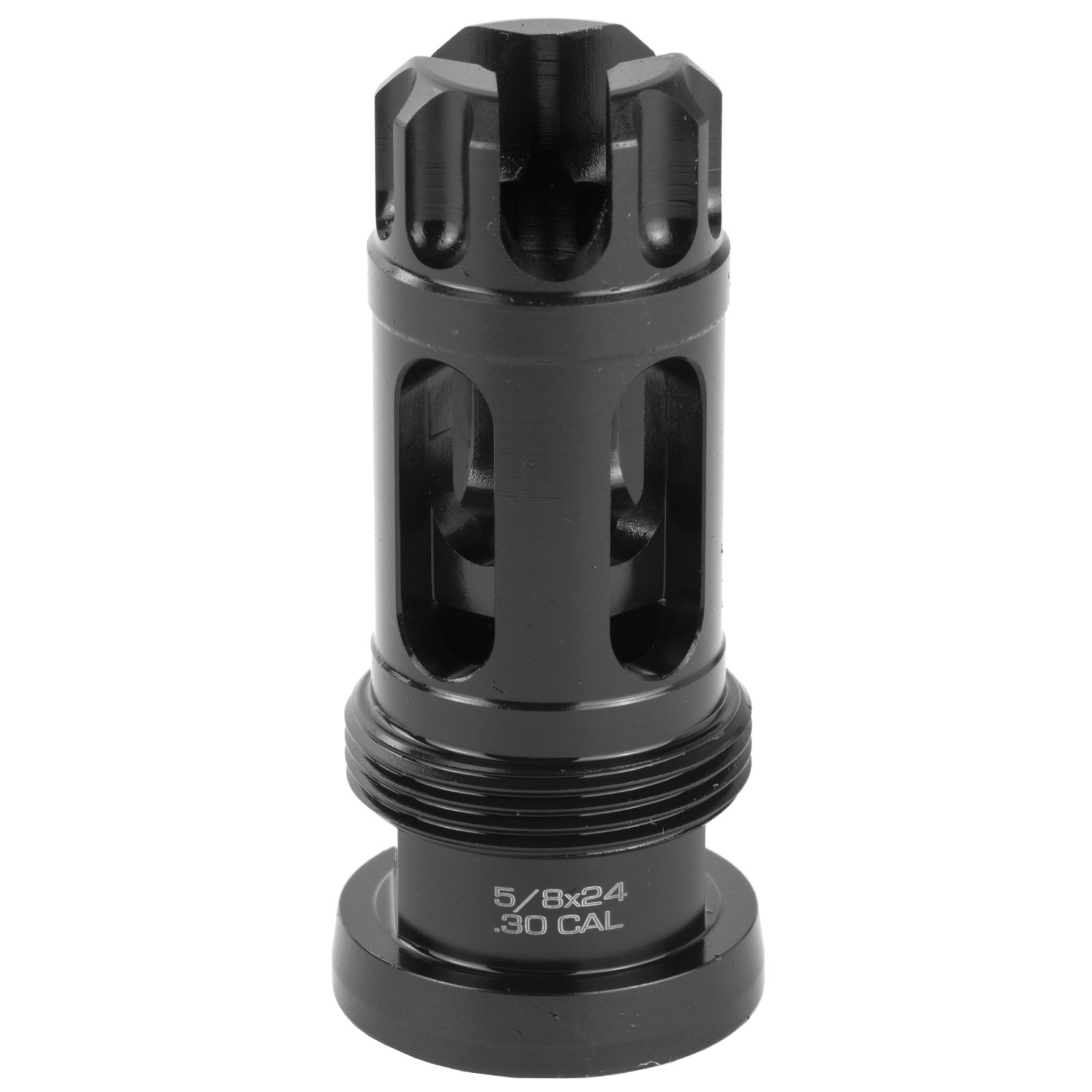 Griffin Armament TFC762-58 Compensator, 7.62MM, Black, 5/8X24 Threads