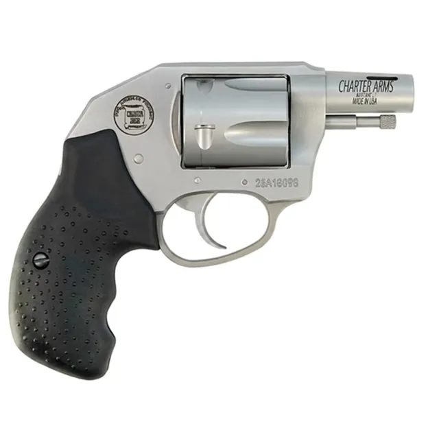 Charter Boomer 38Spl 6 Shot 2" Compact grip concealed hammer SS - CHARTER - .38 Special for sale at TheGunDock