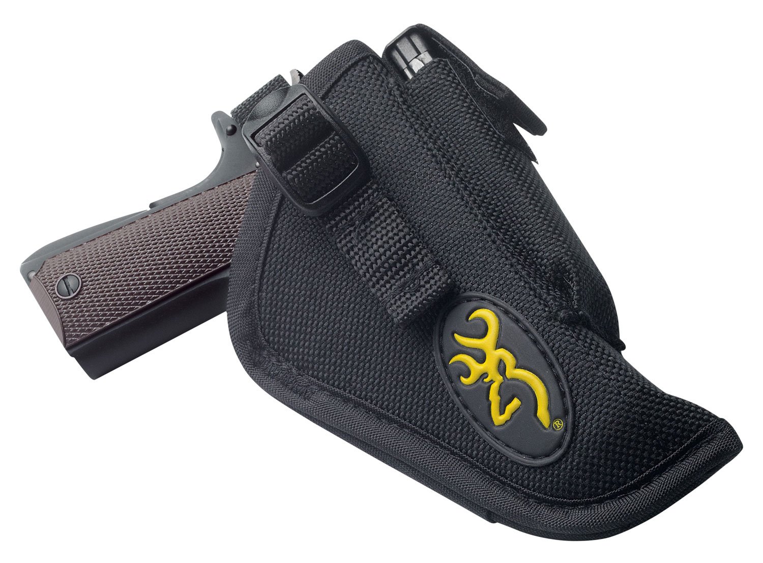 Browning 12903012 Ballistic OWB Black Nylon Belt Loop Fits 1911 Right Hand