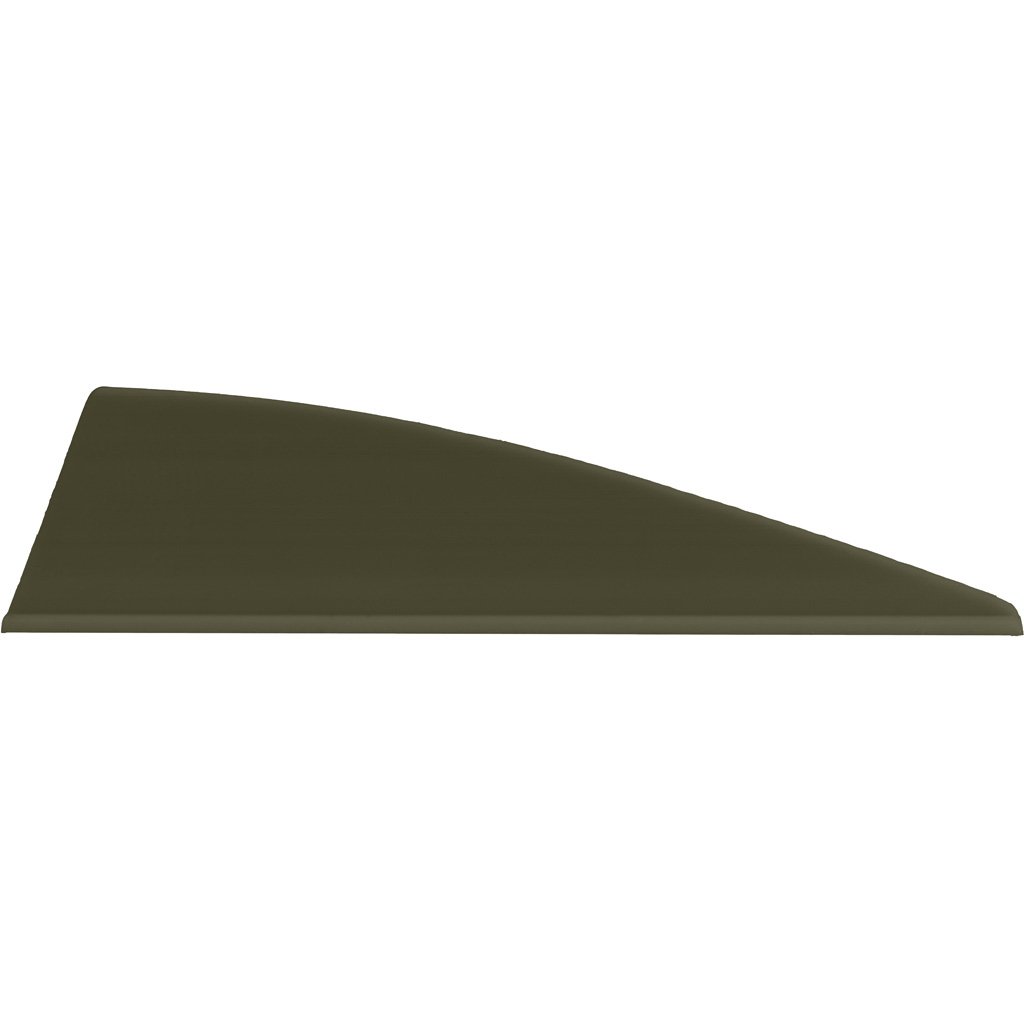 Buy TAC Vanes Driver High Profile Vanes OD Green 100-Pack Fletching online