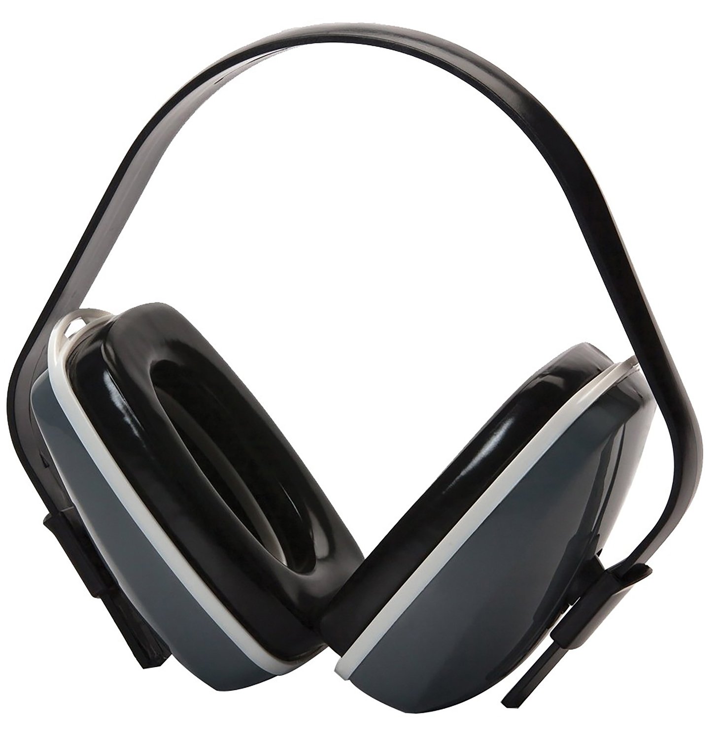 Pyramex PM2010 Over the Head Ear Muffs 22dB Grey - PYRA - GRAY/BLACK