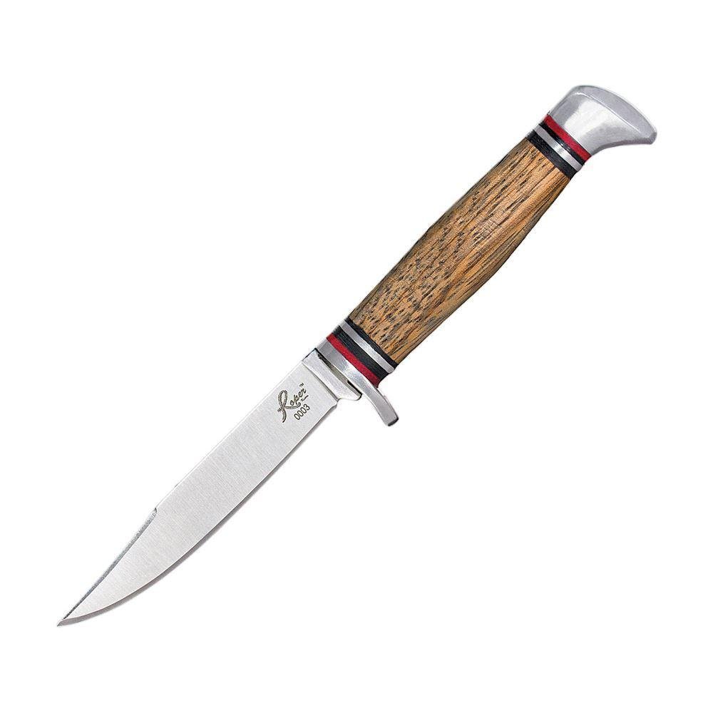 Buy Roper RP0028ZW Deadwood Jr Fixed Blade 3.5" Zebra Wood Handle Knife online