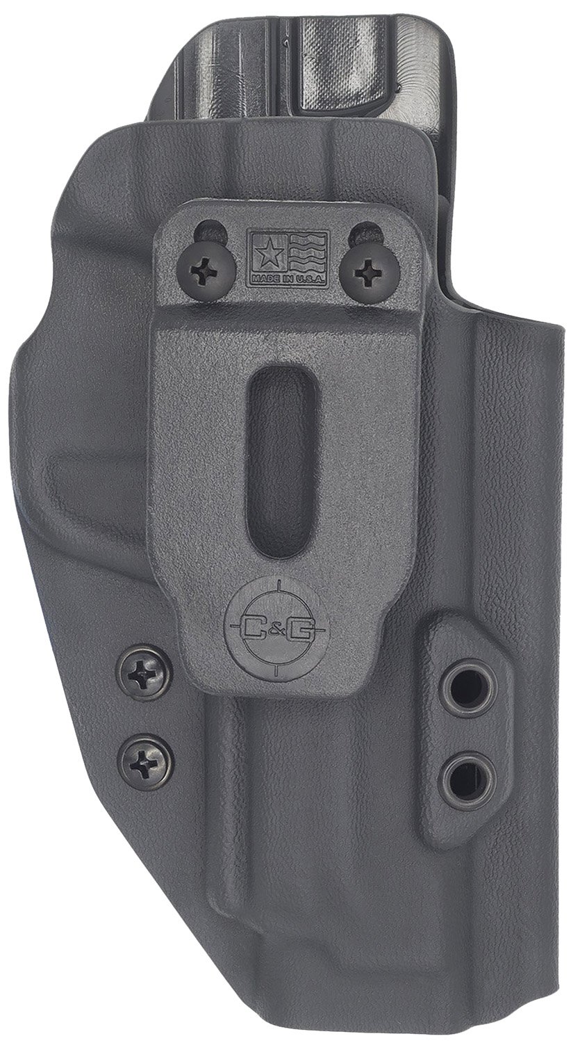 C&G Holsters 0568100 Covert IWB Black Kydex Belt Clip Fits S&W M&P 9-40... - C&G Holsters - BLACK