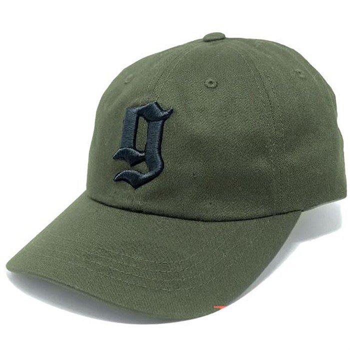 GBRS Group HAT-DAD-GRNBLK Olive Drab Green Dad Hat