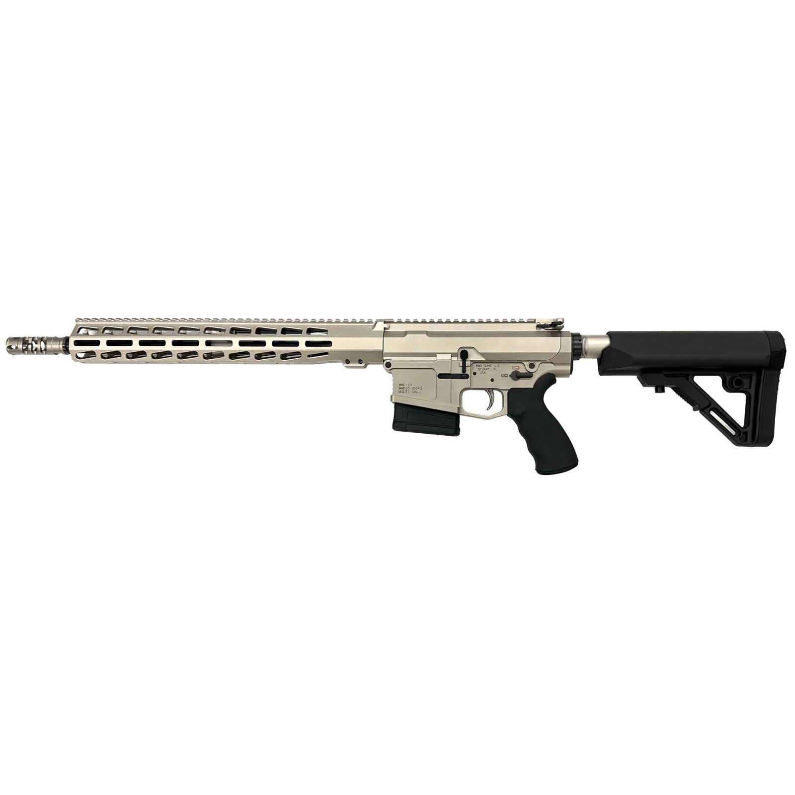 WMD Guns BO Semi-automatic AR 8.6 Blackout 16" Barrel 1:3 Twist Carbine