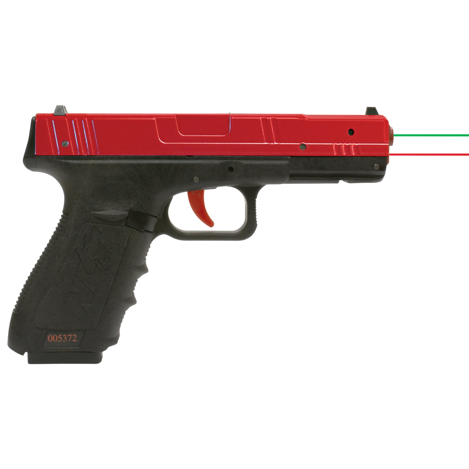 NextLevel Training Pro SIRT Pistol Red Metal Slide with Red Trigger