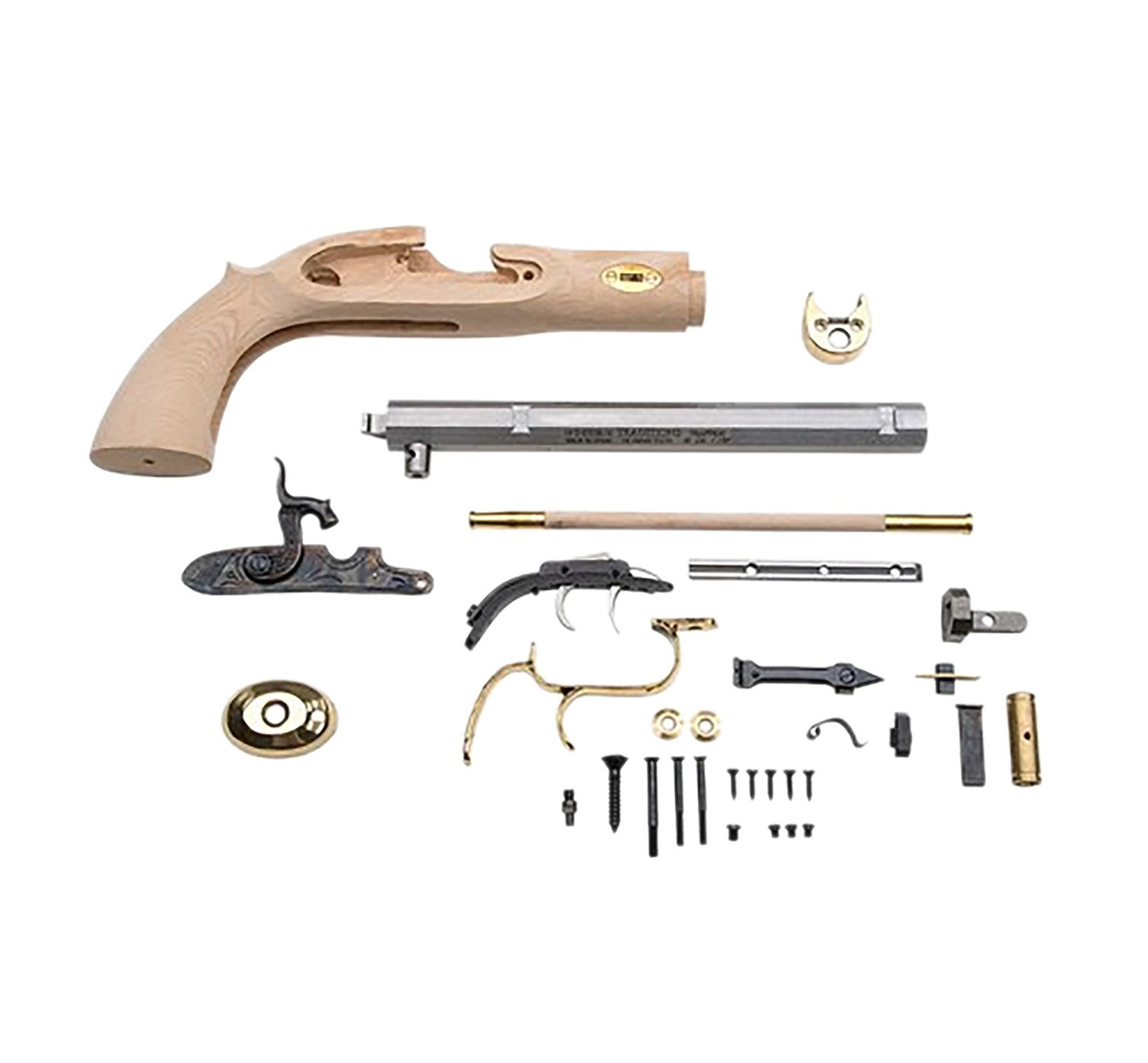 Traditions KPC50902 Trapper Pistol 50 Cal Flintlock 9.75 in Blued Barrel