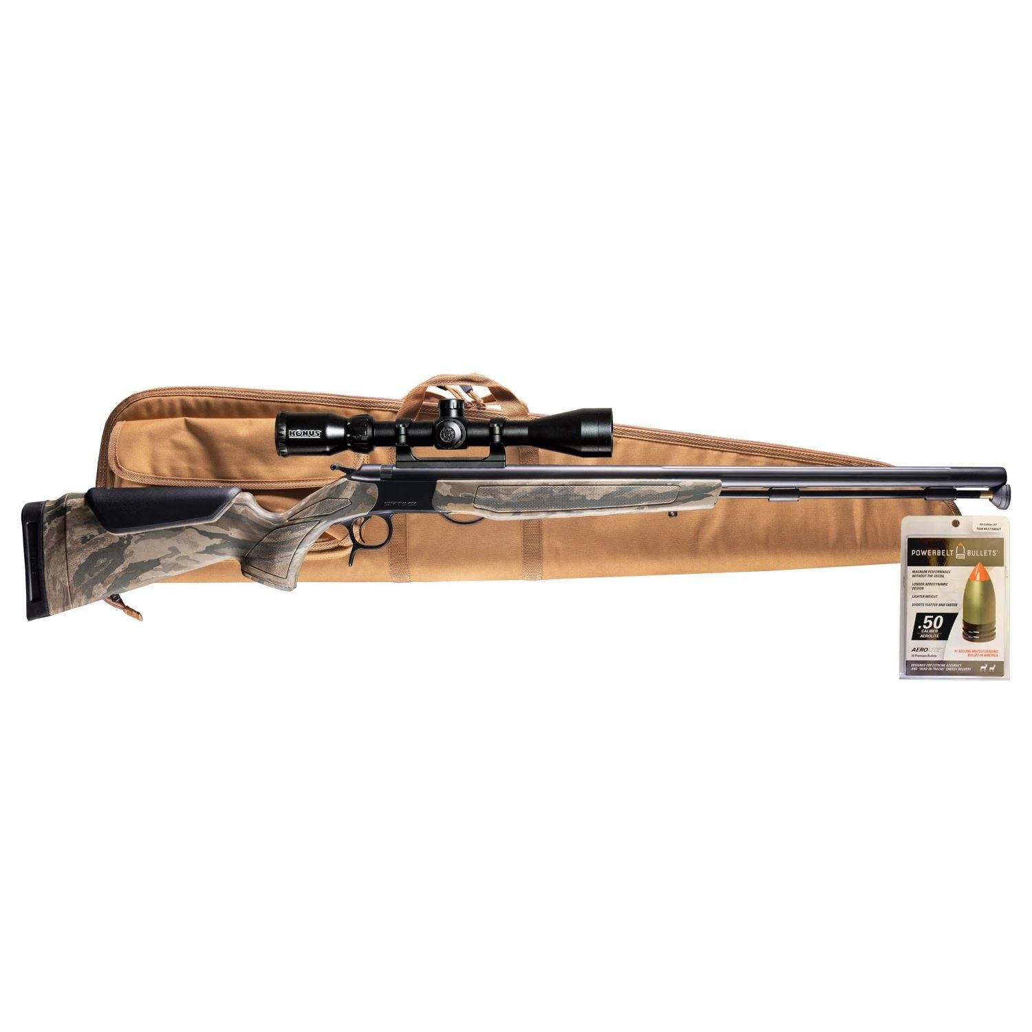 CVA PR2047NSCP Optima V3 Muzzleloader 50 Cal 26" Nitride Realtree w/Scope - CVA - .50 Caliber