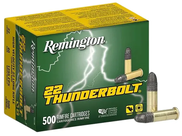 Remington 21241 22LR 40 Grain Lead Round Nose 500 Rounds Rimfire Ammo - Remington Arms Company, LLC - 22 LR for sale at TheGunDock
